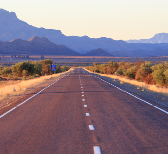 picture of rural highway