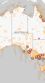 An example of the drone local laws map