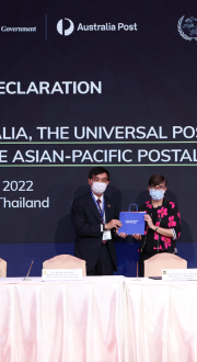 Joint declaration between Australia, the Universal Postal Union and the Asian-Pacific Postal Union, 30 August 2022, Bangkok, Thailand