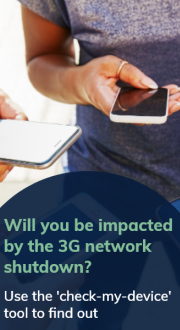 Will you be impacted by the 3G network shutdown? Use the 'check-my-device' tool to find out