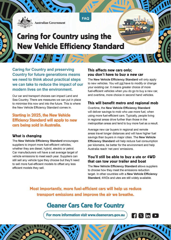 New Vehicle Efficiency Standard - First Nations frequently asked questions