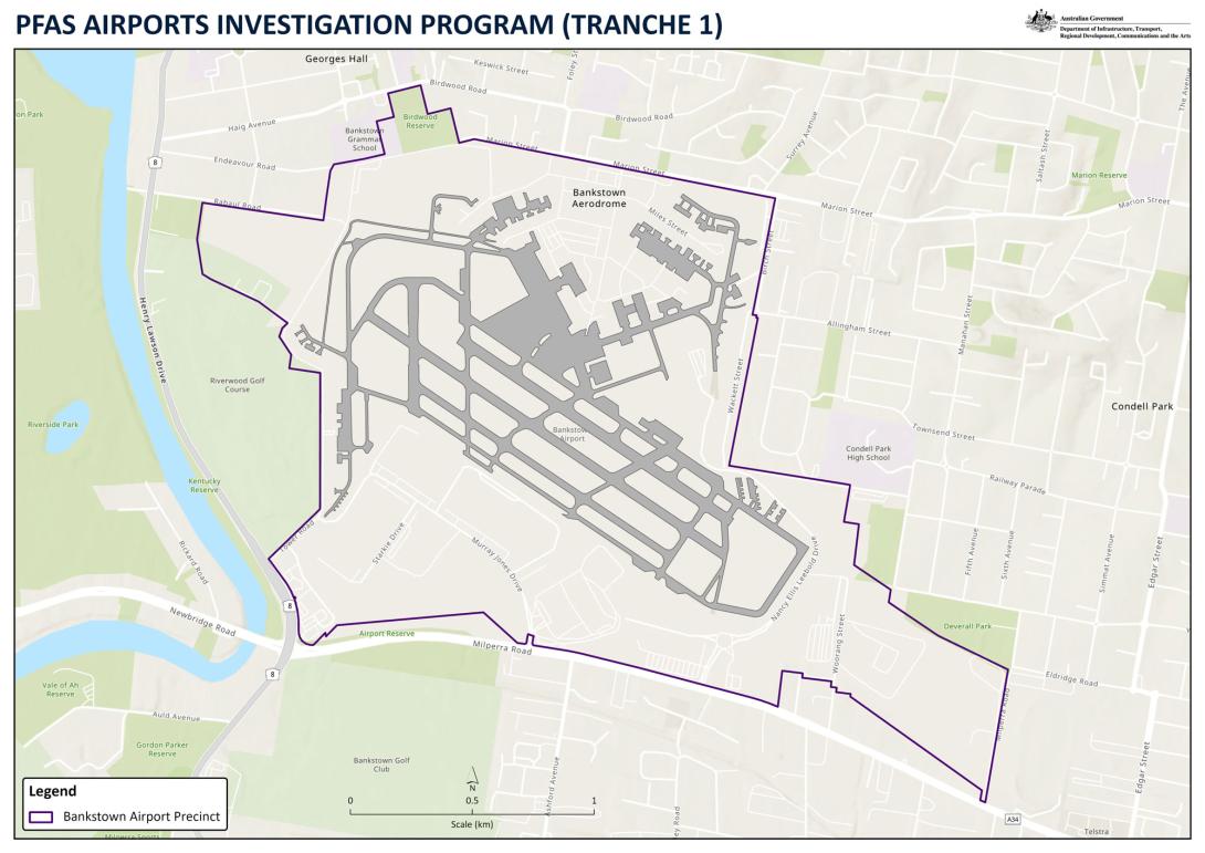 PFAS Airports Investigation Program (Tranche 1) Bankstown Airport