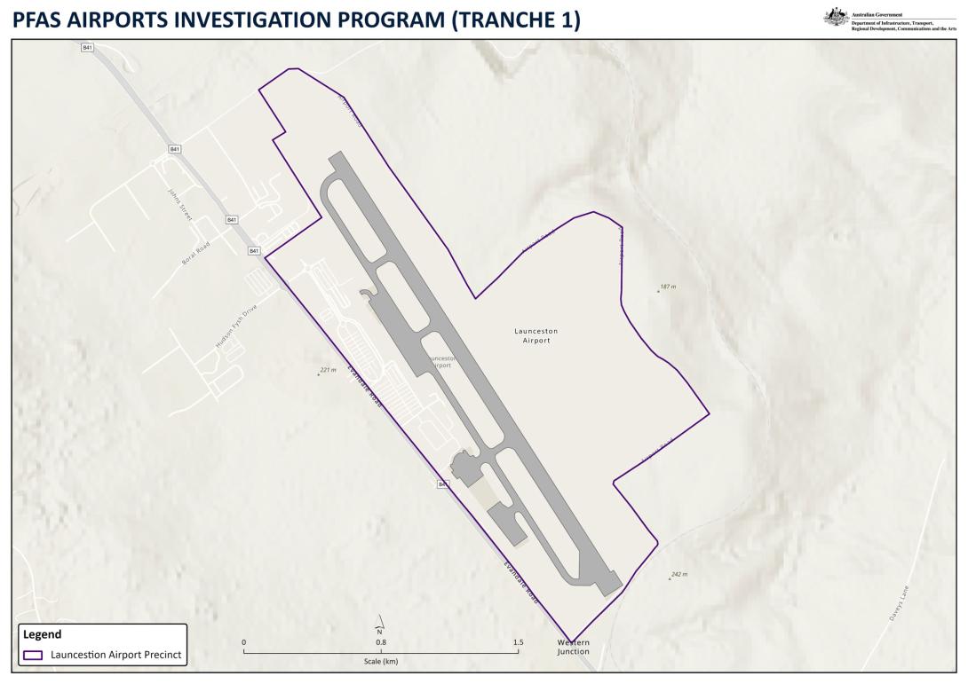 PFAS Airports Investigation Program (Tranche 1) Launceston Airport