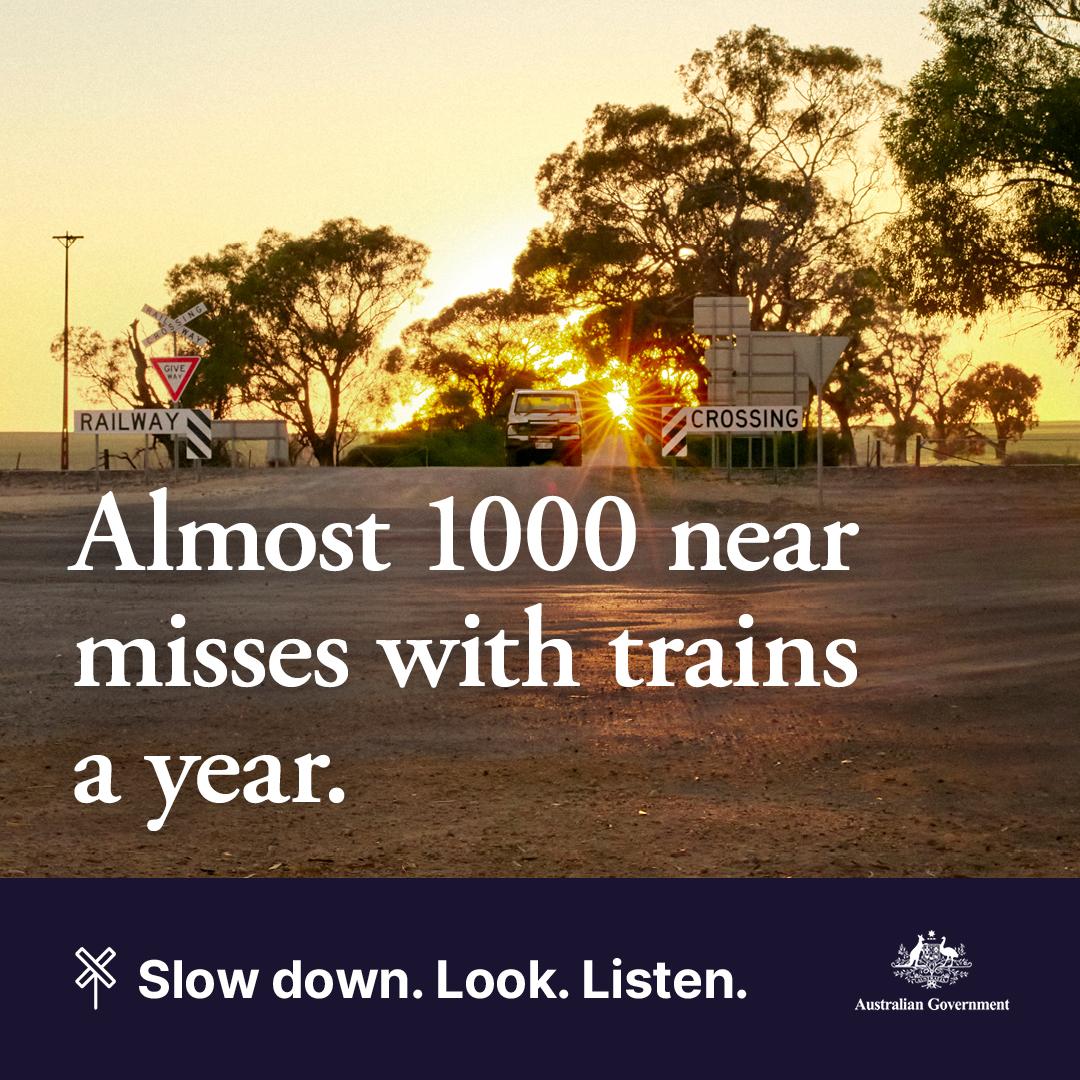 Almost 1000 near misses with trains a year