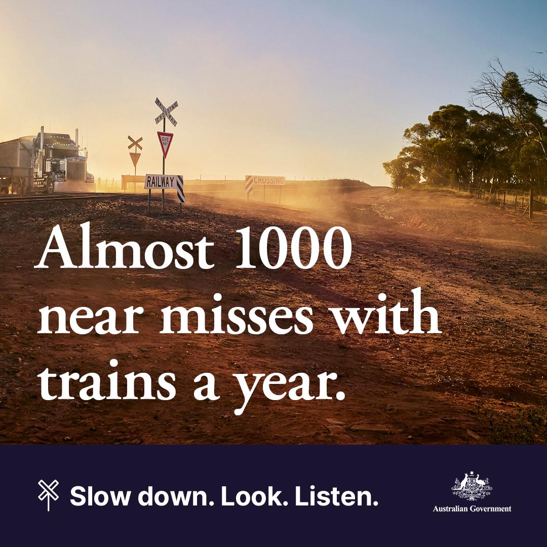 Almost 1000 near misses with trains a year